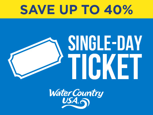 Water Country USA Single-Day Ticket